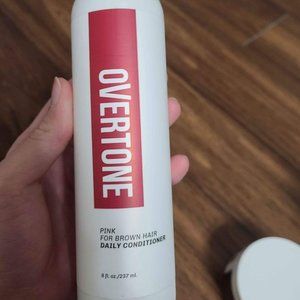Overtone Pink For Brown Hair Daily Conditioner